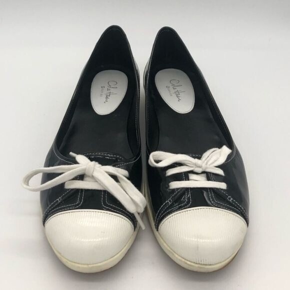 Cole Haan Patent Leather Sneaker w/ Nike Air - Picture 2 of 6